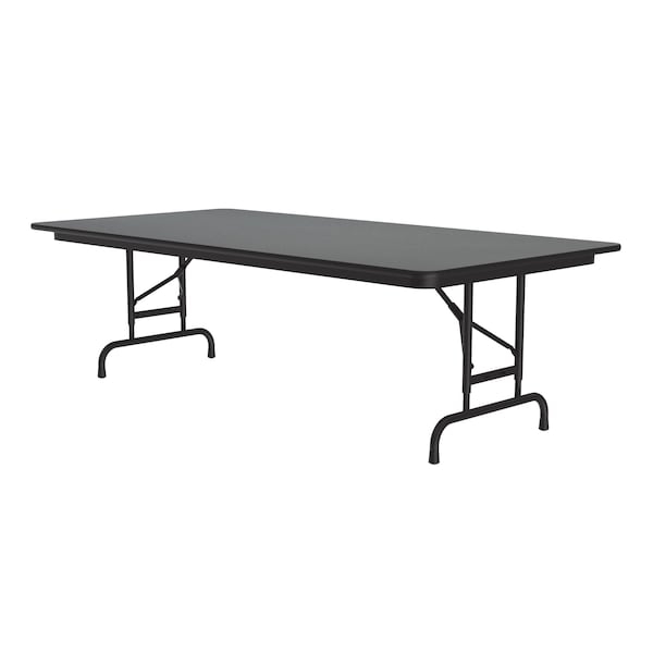 Correll CFA Adjustable HPL Folding Tables 36x96 Montana Granite CFA3696PX-55 - main